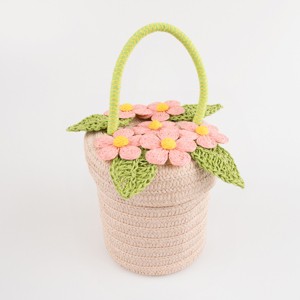 Meri Meri Flower Pot Basket Bag (Pack of 1) - 1 of 4