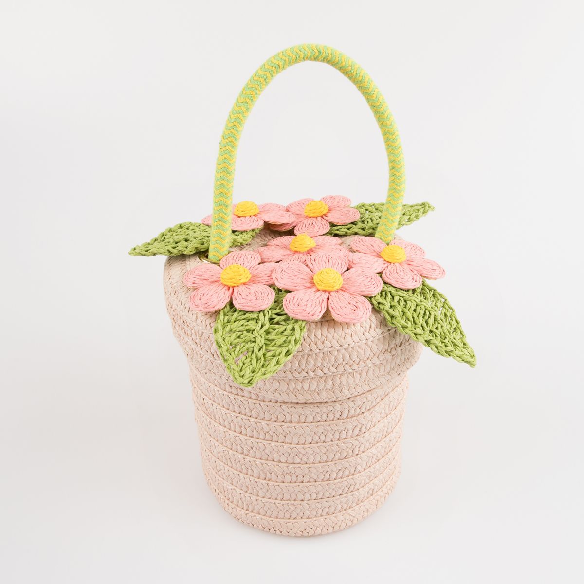 Meri Meri Flower Pot Basket Bag (Pack of 1)