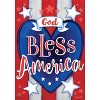 Briarwood Lane God Bless America Heart Patriotic Garden Flag - 3 of 4