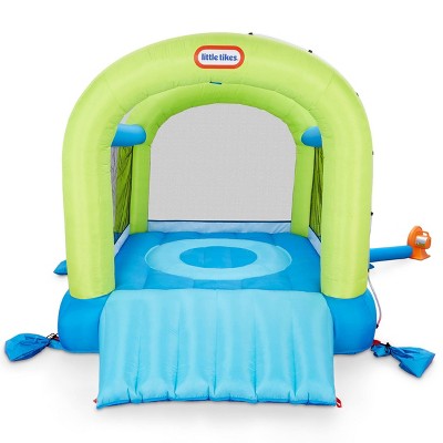 Little Tikes Splash 'n Spray Indoor/Outdoor 2-in-1 Inflatable Bouncer