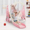 Sandinrayli Freestanding Toddler Slide Swing Set GREEN 37 - 4 of 4