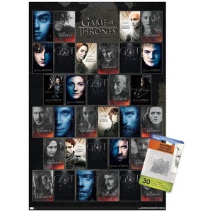 Trends International Game of Thrones - Grid Unframed Wall Poster Prints - 1 of 4