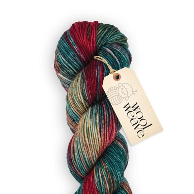 Woolweave Superwash Merino Wool Yarn – 100g DK Weight, 240 Yards – Hand Dyed Variegated Yarn for Knitting & Crochet