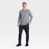 Men's Long Sleeve Soft Stretch T-Shirt - All In Motion™ - 3 of 3