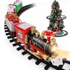 iMountek "Electric Train Set for Kids with Sound & Light, Battery-Operated Xmas Steam Train, Santa Gift"MultiColor - 3 of 4