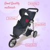 The New York Doll Collection Baby Doll Stroller - Jogging Toy Stroller - 2 of 4