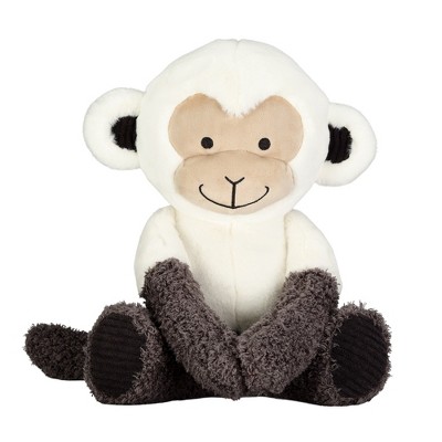 Lambs Ivy Jungle Party White gray Plush Monkey Stuffed Animal Toy Charlie Target