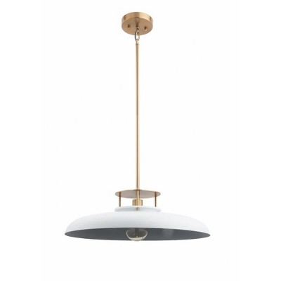 Brio Lighting Beacon 1 - Light Pendant in  Gold/White
