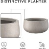 Rosemead Home & Garden Concrete Outdoor Planter Pot Beige 20"x20"x10" - 3 of 3