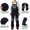 Alpine Swiss Mens Snow Bib 10K Waterproof Ski Overalls Insulated Snowboard Pants Windproof Breathable Outdoor Winter Sports - 4 of 4