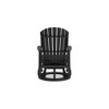 Signature Design by Ashley Hyland wave Outdoor Swivel Glider Chair, Black - 4 of 4