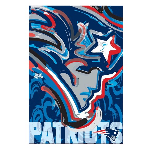 New England Patriots, Suede Gdn, Justin Patten Logo : Target