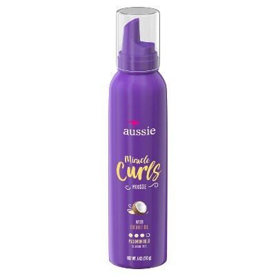 Aussie Miracle Curls Hair Mousse - 6oz : Target