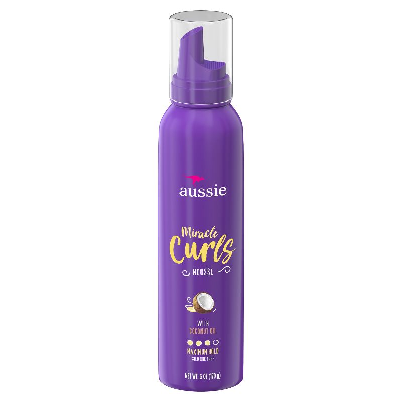 Aussie Miracle Curls Hair Mousse - 6oz, 1 of 10