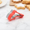 Unique Bargains Biscuit Cutter Medium Dolphin Cookie Cutter Hand Washable Stainless Steel Plastic 3.4"x2"1.6" 1Pcs - 2 of 4