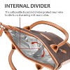 Tirrinia Insulated Wine Gift Bag - Padded 2 Bottle Wine Tote Carrier, Portable Wine Cooler Bag for Party Beach Travel, Gifts Idea - 3 of 4