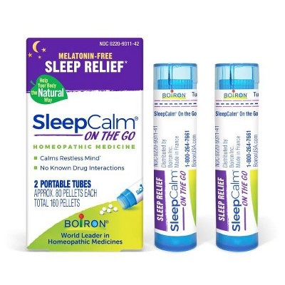 SleepCalm On the Go by Boiron Homeopathic Medicine For Sleep Relief  -  160 Pellet