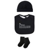 Hudson Baby Infant Boy Cotton Layette Set, Prince Charming Tux - 3 of 4