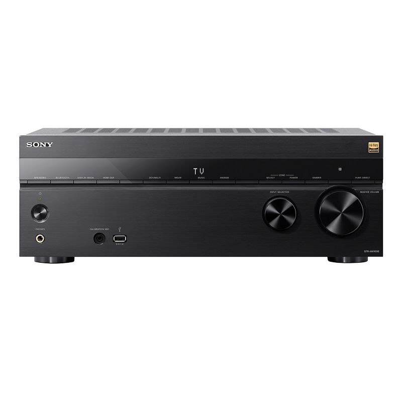 Sony STR-AN1000 7.2 Channel 8K Home Theater AV Receiver with Dolby Atmos, DTS: X, IMAX Enhanced, Google Assistant, & Works with Sonos, 1 of 16