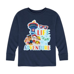 Boys' - Paw Patrol - Life Is An Adventure Long Sleeve Graphic T-Shirt - 1 of 4