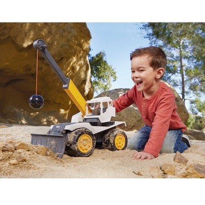 little tikes dirt digger plow & wrecking ball