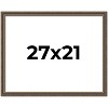 PosterPalooza | Sculpted Silver Picture Frame - UV Acrylic, Backing Board, Hanging Hardware Included - 2 of 4
