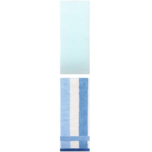 REGALWOVEN Cotton Soft Absorbent Bathroom Hand Towel for Kitchen Hotel and Spa 13" x 30"/13" x 29" 2 Pcs - 1 of 4