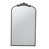 CAVINAS Arched Wall Mirrors with Metal Frame,Wall-Mounted Baroque Inspired Decor Mirror for Bathroom,Living Room,Bedroom - 4 of 4