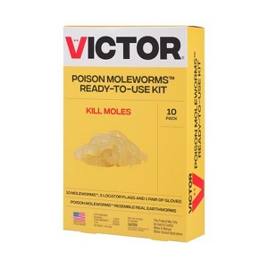 Victor Bait Worms For Gophers and Moles 10 pk - 1 of 1