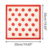 INSPIRE CHIC Women's Polka Dot Square Neckerchief Headband 27.56*27.56 inches(L*W) - 3 of 4