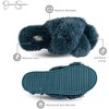 Jessica Simpson Womens Cross Band Plush Slide Slipper Slide - 2 of 4