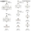 Livex Lighting Chesterfield 5 - Light Chandelier in  Brushed Nickel - 4 of 4