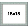 PosterPalooza | Refined Blue Picture Frame - UV Acrylic, Backing Board, Hanging Hardware Included - 2 of 4