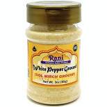 White Pepper (Peppercorns) Ground, Spice - 3oz (85g) - Rani Brand Authentic Indian Products