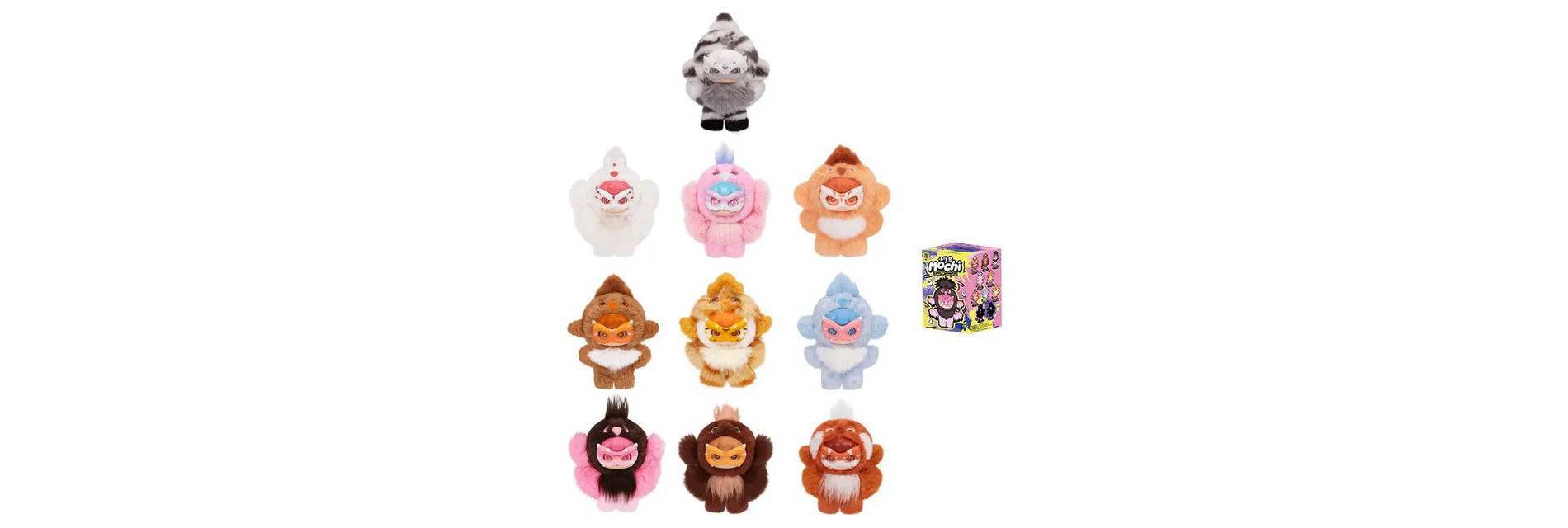 Top Toy MOCHI Little Monster Series Plush Charm Blind Box