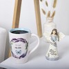Pavilion Gift Company - Mimi - 5.5" Angel Holding Flower - Decorative Objects - 3 of 4