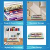 Sorbus 4 Piece Stackable Portable Project Case Document Holder for 8.5 x 11 Letter Set -Multipurpose for Check, Office Tools, Craft Supplies & More! - 4 of 4