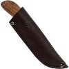 Condor Tool & Knife Nessmuk Knife 4 Inch W/ Leather Sheath - 1075 High-Carbon Steel Blade - Ergonomic Walnut Handle for Precise Control - 2 of 4