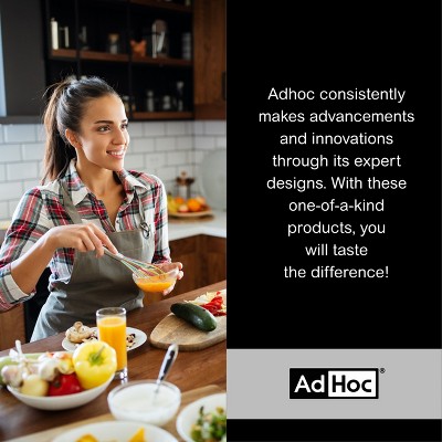 AdHoc Stainless Steel Battery-Powered Milk and Sauce Frother