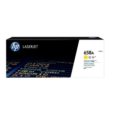 HP 658A W2002A Original Standard Yield Laser Toner Cartridge Yellow 1 Each