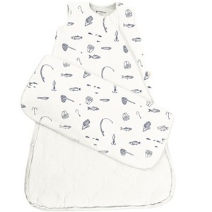 günamüna® Baby Bamboo Rayon with DIAPER-ZiPPER Sleep Bag 1.0 TOG - 1 of 3
