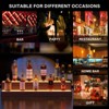 LED Lighted Liquor Bottle Display Shelf Bar Display Shelf, DIY Illuminated Bottle Shelf with App & Remote Control Freestanding Holding Bottles for Home Bar, Party - 3 of 4