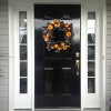 20" Halloween Wreath with Multicolored Pumpkins - National Tree Company - 2 of 2
