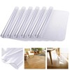 Yescom Rectangle PVC Floor Mats Protector Home Desk Chair for Hard Wood 48"x36" 6 Pack - 2 of 4