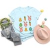 Simply Sage Market Women's Easter Chart Short Sleeve Graphic Tee - 3 of 4
