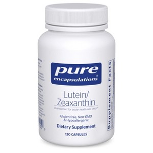Pure Encapsulations Lutein/Zeaxanthin-Supplement to Support Overall Vision Function and the Macula - 120 Capsules - 1 of 4