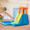 Costway  Kids Bounce House Castle Splash Water Pool W/ 740W Blower - image 4 of 4