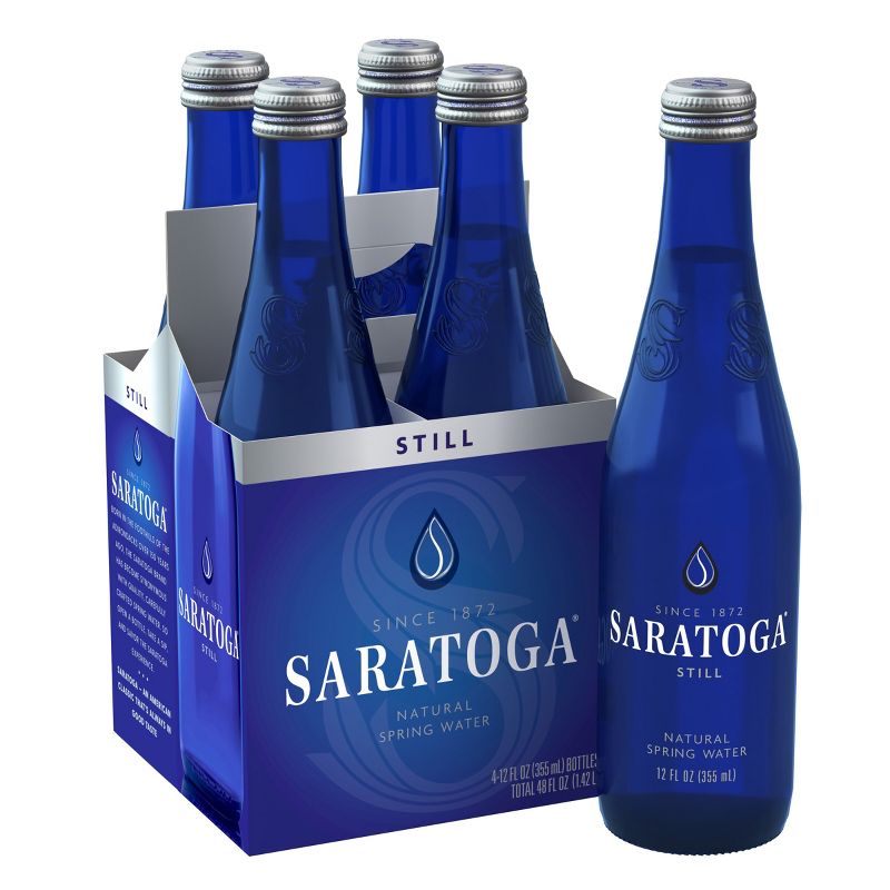 Saratoga Still Water - 4pk/12 fl oz Bottles, 1 of 7