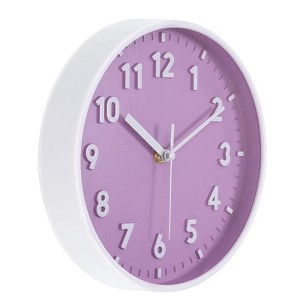 Unique Bargains Battery Operated Silent Non-Ticking 3D Number Quartz Wall Clock 8" - 1 of 4