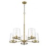 Z-Lite Callista 5 - Light Chandelier in  Rubbed Brass - 2 of 4